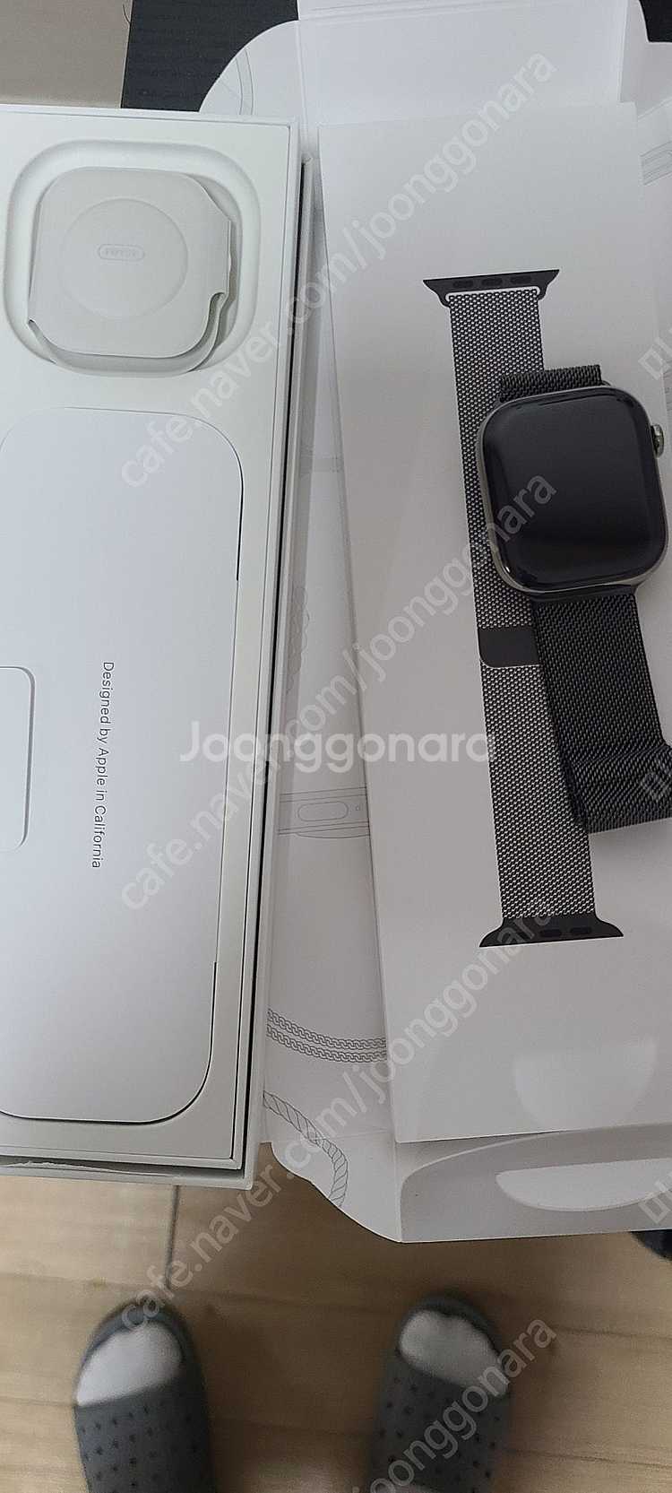 애플워치 10 46mm 내츄럴티타늄--0