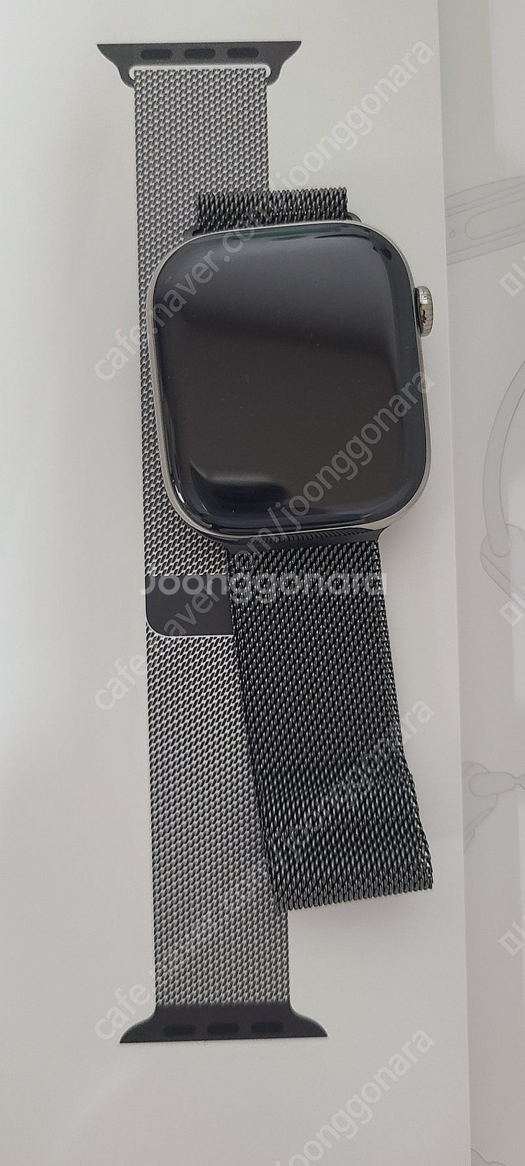 애플워치 10 46mm 내츄럴티타늄--1