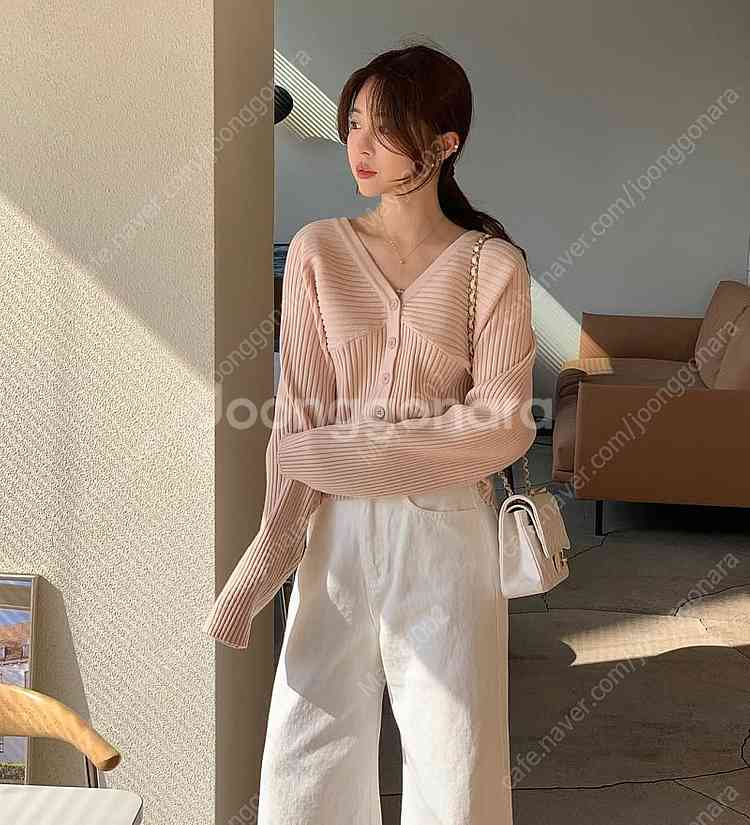 바이씨니 제작 말라가디건 핑크 새상품 팝니다--0