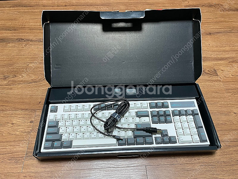 레오폴드 FC900R PD 화이트 그레이 한글 (적축)--1