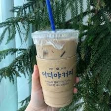 이디야 아이스카페라떼 L 3천원 팝니다.