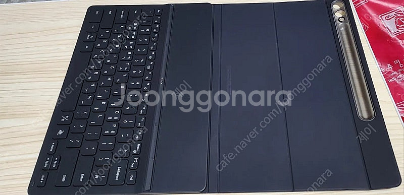갤럭시탭 플러스 S9+ S9fe+ S10+ 슬림 키보드...--0