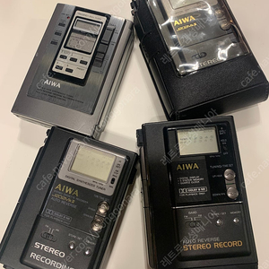 Aiwa 워크맨 4대