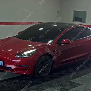 모델3 중고 테슬라 중고 빨간색 2022년식 34,438km 롱 레인지 수원중고차