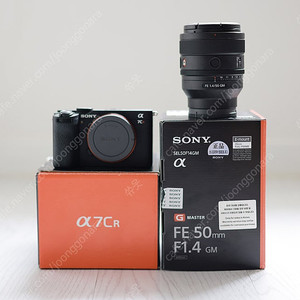 소니 A7CR , FE 50mm 1.4g GM 렌즈 오사금