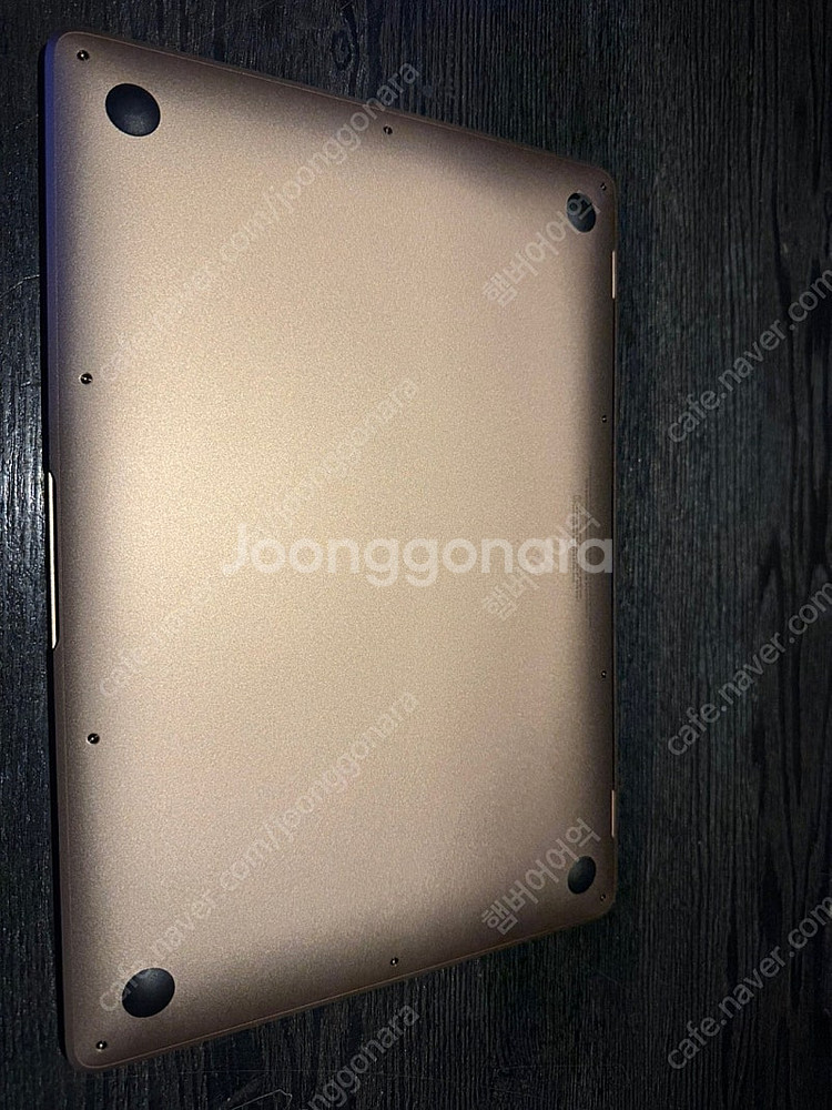 맥북에어 13 2019 골드(배터리 사이클50)--1