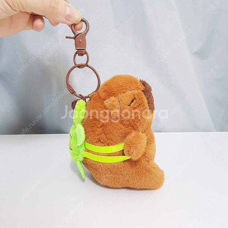 귀여운 거북이 가방 카피바라 인형 키링 가방고리 열쇠고...--5