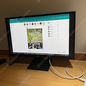 LG 엘지 모니터 컴퓨터모니터 피씨모니터 PC 27인치 27MK430H