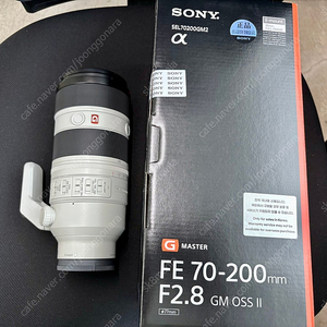 소니 망원렌즈 FE 70-200mm F2.8 GM2 (S급)
