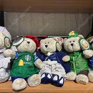 스타벅스 베어리스타 인형 싱가포르 프랑스 일본 홍콩