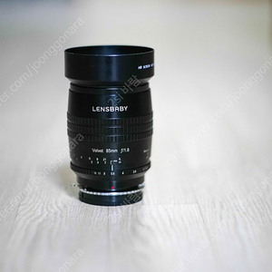 Lensbaby Velvet 85mm f/1.8 Lens 소니 E마운트 판매