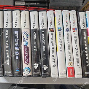 닌텐도 3DS DS 게임 팝니다 포켓몬스터 오카리나 무쥬라 리듬세상 동물의숲등