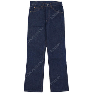 [28] 1980s USA Levis 517 Boot Cut Raw Denim, Orange Tab (28X34) 리바이스 빈티지 부츠컷 리지드 데님 80년대 빈티지 미국제
