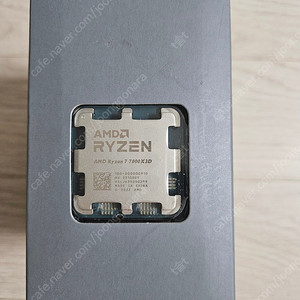 AMD 라이젠7 5세대 7800X3D 라파엘 정품 미개봉 팝니다