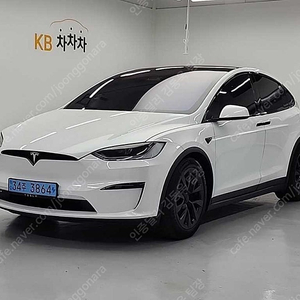 34,639 km 테슬라 모델X 중고 테슬라 중고 AWD 중고차구매 흰색