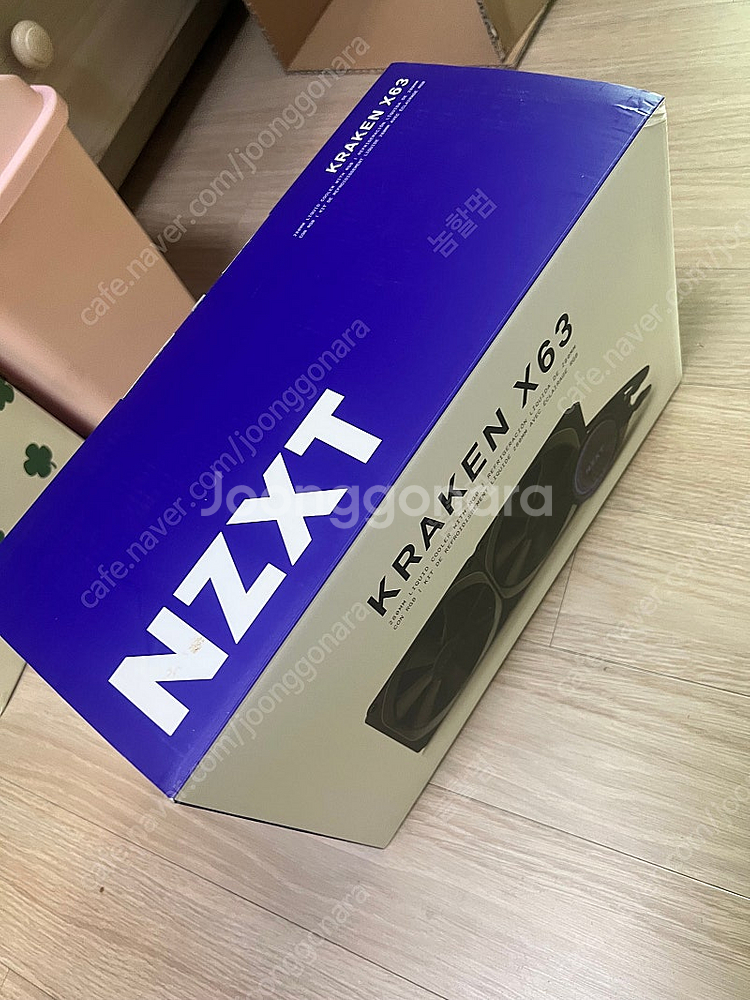 NZXT KRAKEN X63 크라켄 판매합니다. 풀박--2