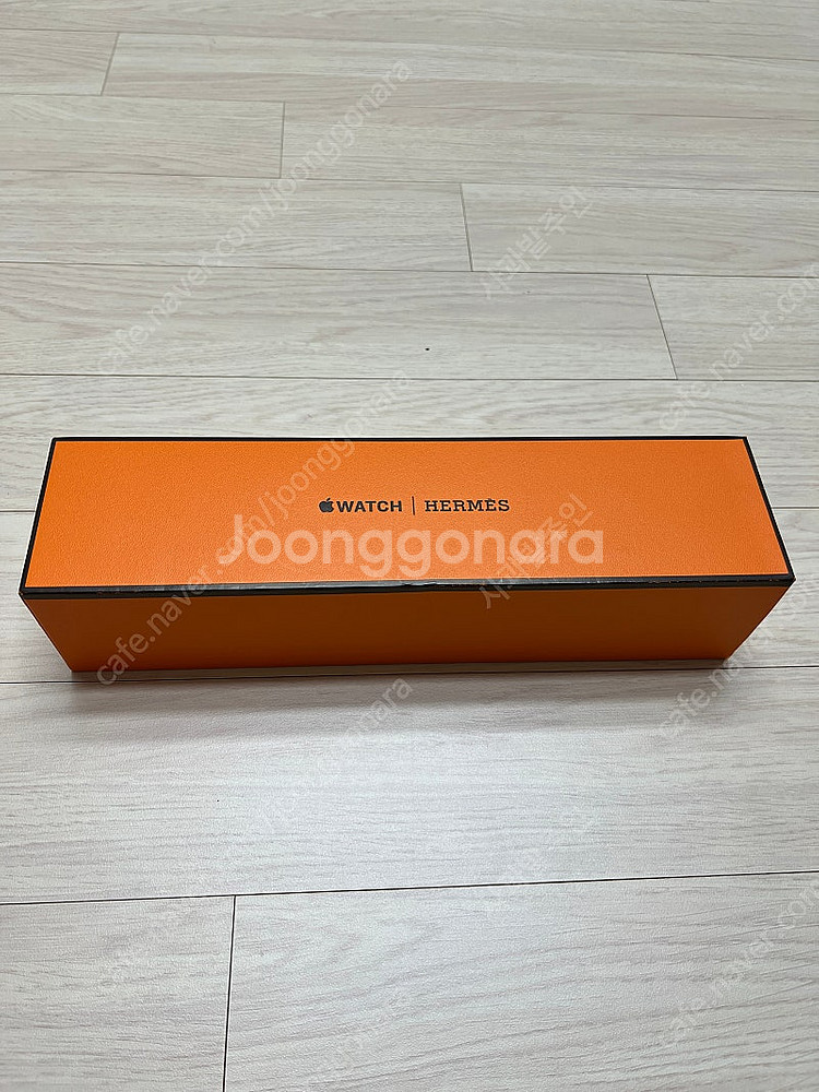 애플워치 에르메스 44mm 스테인리스 스틸 실버 풀박스...--0