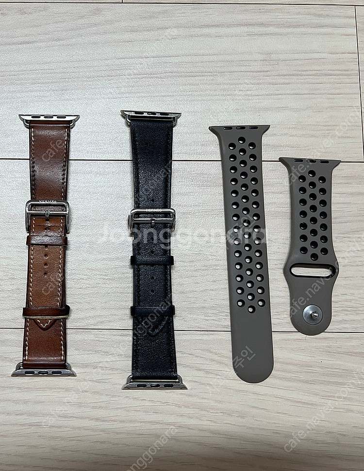 애플워치 에르메스 44mm 스테인리스 스틸 실버 풀박스...--2