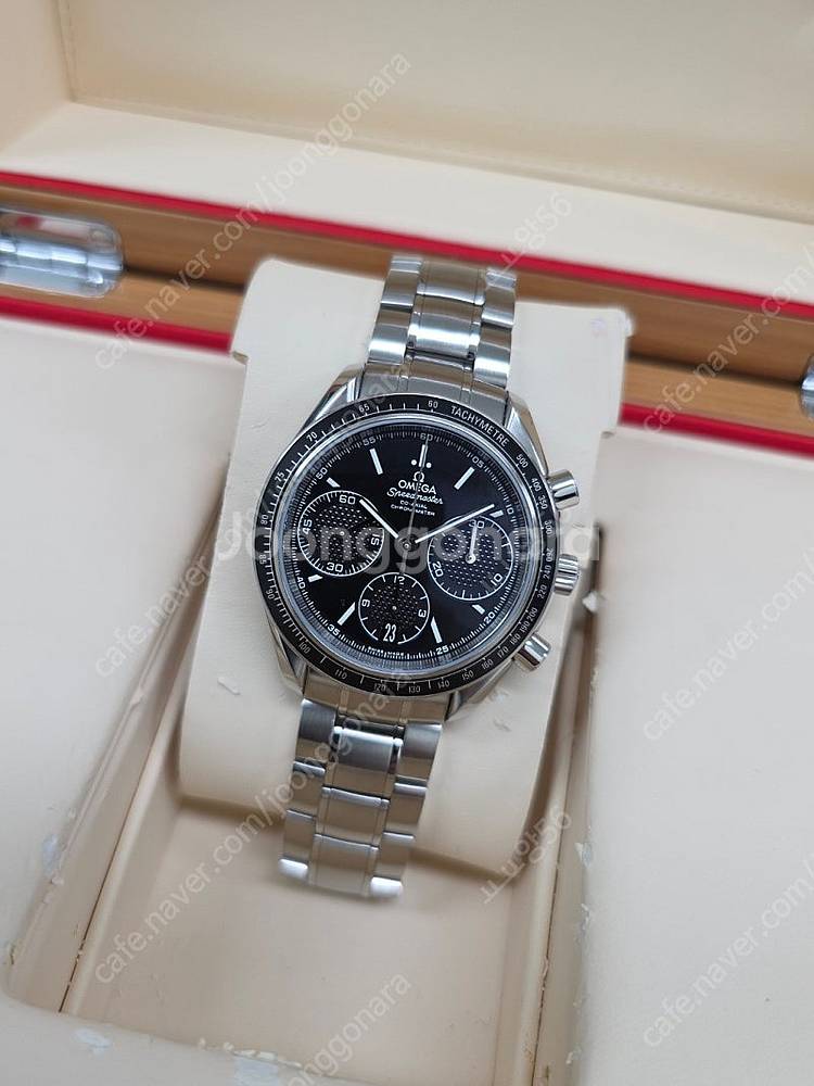 오메가 스피드마스터 레이싱 크로노 40mm 40미리 스...--0