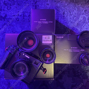 후지필름 X100vi 블랙+ wcl100ii + tcl100ii + 기타 악세사리 풀셋