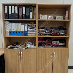 사무용 책상, 의자, 서랍장, 파티션, 탁자, 장식장