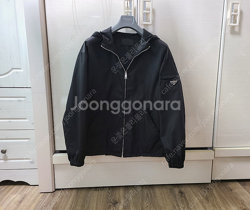 프라다 오버 자켓 리나일론100~105 아노락재질 자켓...--0