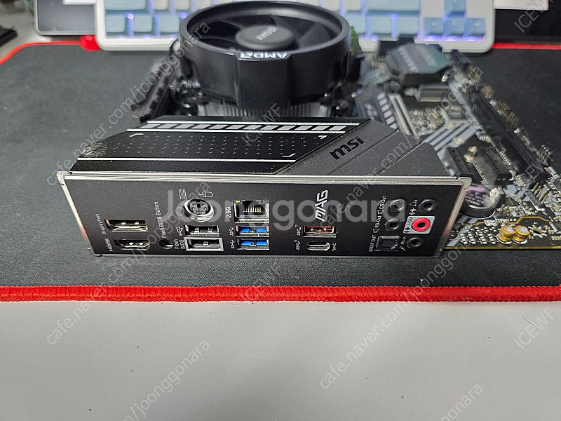 MSI B550M 박격포 메인보드--1
