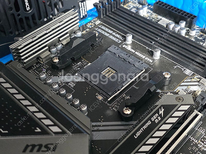 MSI B550M 박격포 메인보드--3