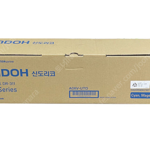 신도리코 DR-311용 D400R90KCMY 미사용 컬러정품드럼 판매합니다.