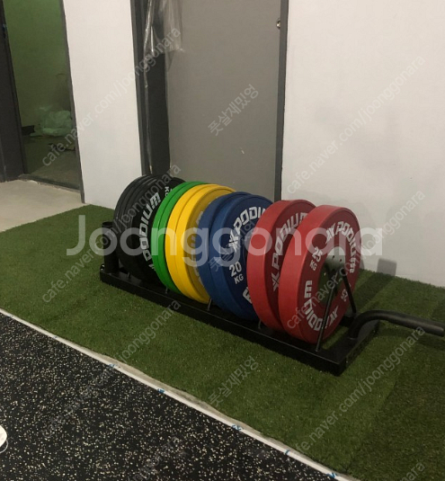엑스포디움 파워렉 , 고무 매트 , 100lb 덤벨--0