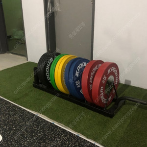 엑스포디움 파워렉 , 고무 매트 , 100lb 덤벨