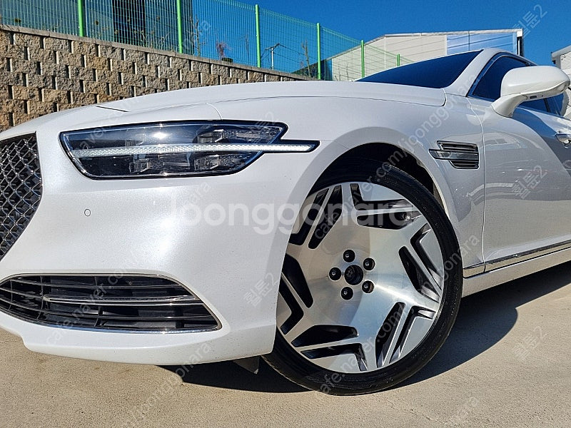 제네시스G90 RS4 20인치 롱휠베이스 순정휠 판매--2