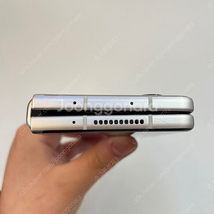 02959(울산중고폰) 갤럭시폴드3 실버 512GB 판...--4