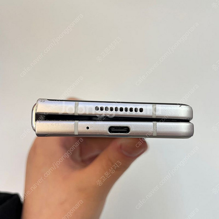02959(울산중고폰) 갤럭시폴드3 실버 512GB 판...--5