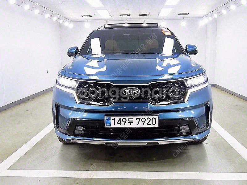 파란색 쏘렌토 중고 가격 MQ4 가솔린 2.5T 4WD...--6