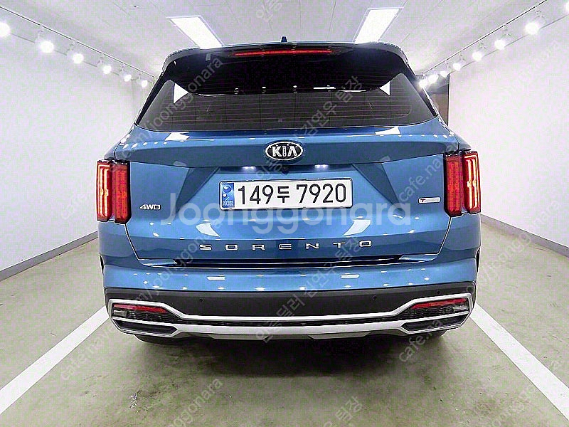 파란색 쏘렌토 중고 가격 MQ4 가솔린 2.5T 4WD...--8
