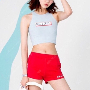 딤에크레스 나시 크롭탑 티셔츠