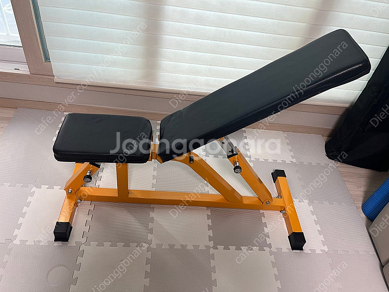 BM-1000옐로벤치 + 덤벨 판매--1