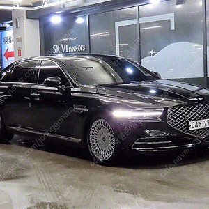 제네시스 G90 중고 제네시스 중고 가격 검정색 2019년식 3.8 GDI AWD 프레스티지 믿을만한 중고차
