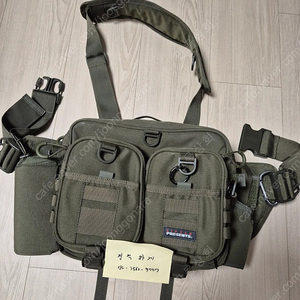 리틀프레젠트 슬링백 낚시 가방 Lumbar Pack Olive B-32 TR 팔아요