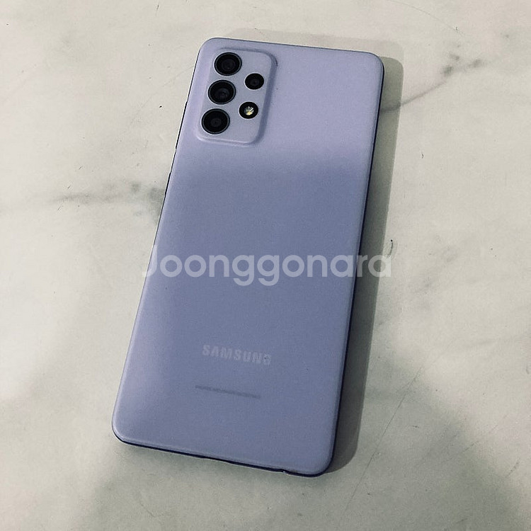 갤럭시 A52S 퍼플 128기가 매우깔끔한폰 9만5천원...--1