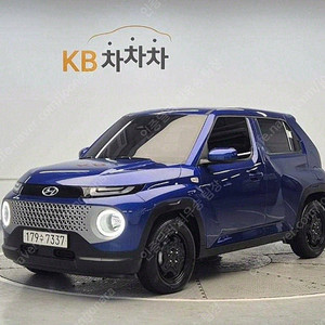 경차 중고 캐스퍼 중고 가격 소형SUV 중고 파란색 2023년식 5,708km 1.0 가솔린 밴 스마트 중고차 할부가능