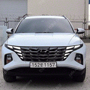 현대 투산 중고 투싼 중고차 흰색 2021년식 76,036km 가솔린 1.6 터보 2WD 프리미엄 수원중고차