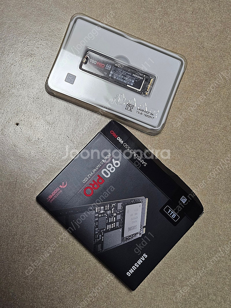 삼성 980 pro 1테라 팔아요--1