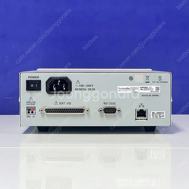 배터리테스터기 Hioki BT3562A 100V 배터리...--2