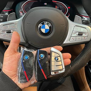 BMW 7시리즈 G바디 최신형 스마트키 분실시 긴급 키복사, 신품키 2개 추가 제작 가성비 좋은 비상용 스페어키 예비키 여분키로 추가 구매 가능
