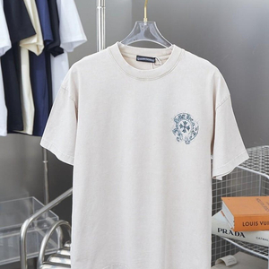 25 SS 크롬하츠 말굽 로고 티셔츠