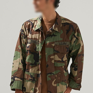 새제품 미군 서플라이스 립스탑 카모우드랜드 bdu 데드스탁