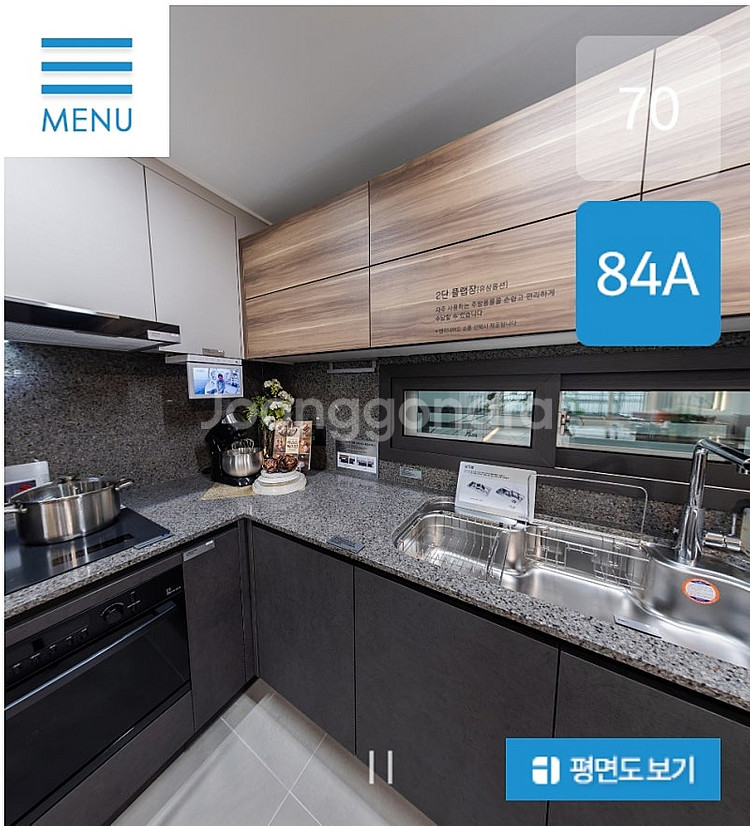 6월14일~16 양산모델하우스현장에서 발코니창호,싱크대...--6