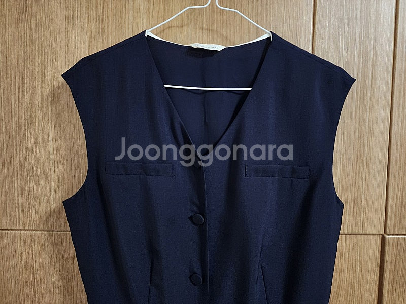 (66)여성 잇미샤 민소매 점프수트 네이비 여름--1